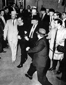 Lee Harvey Oswald shot by Jack Ruby Nov 24, 1963